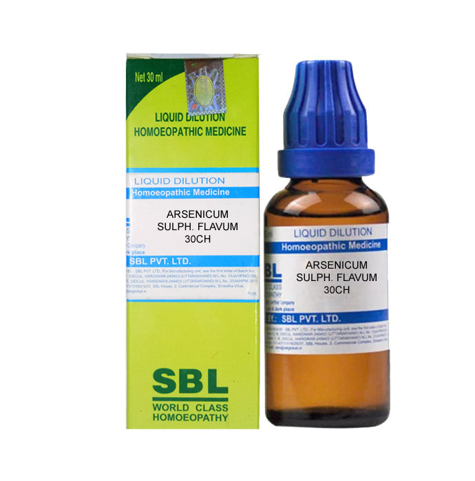 Arsenicum Sulph Flavum 30CH