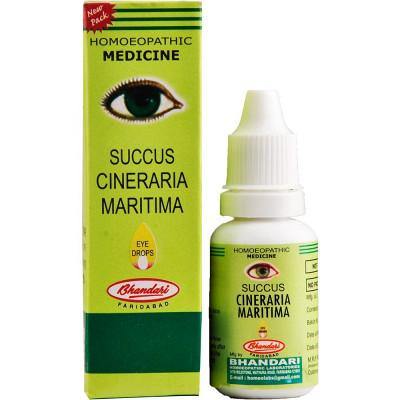 Bhandari Cineraria Maritima Succus Eye Drops