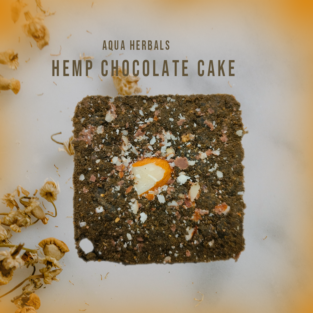 Aqua Herbals Hemp Chocolate Cake