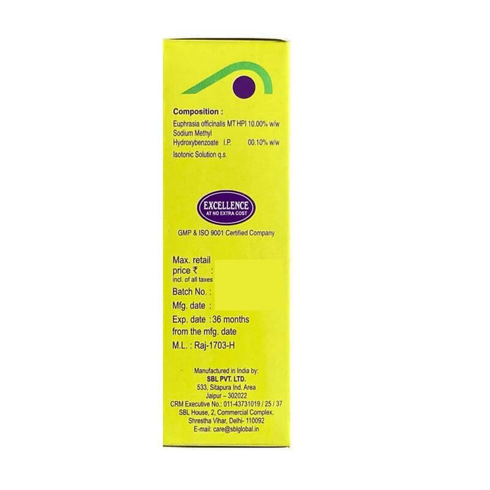 SBL Euphrasia 10% Eye Drop