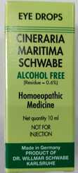 Willmar Schwabe Germany Cineraria Maritima eye drops(Alcohol Free)