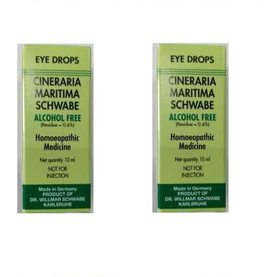 Willmar Schwabe Germany Cineraria Maritima eye drops(Alcohol Free)